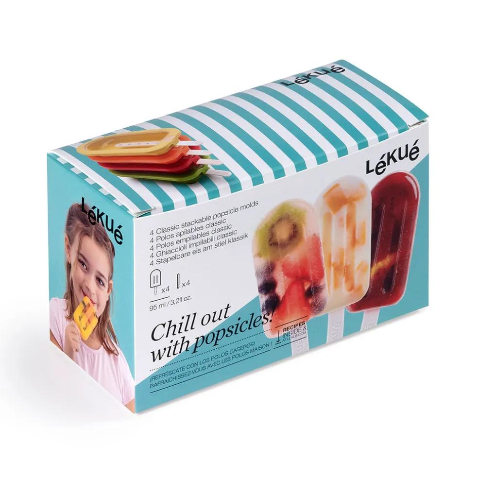 Set de 4 helados clásicos de Lékué