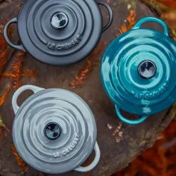 Set de 4 mini cocottes cerámicas Le Creuset