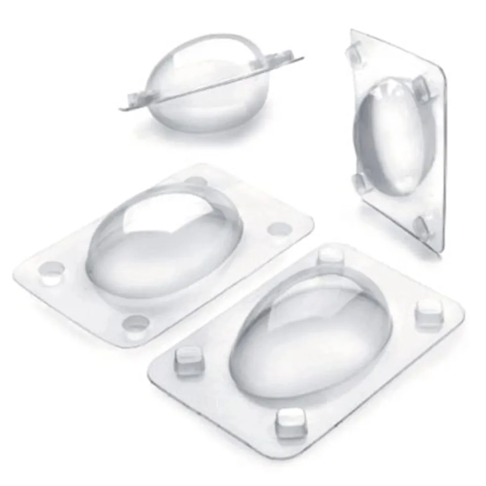 Set de 3 moldes para huevos de chocolate 3D Ibili