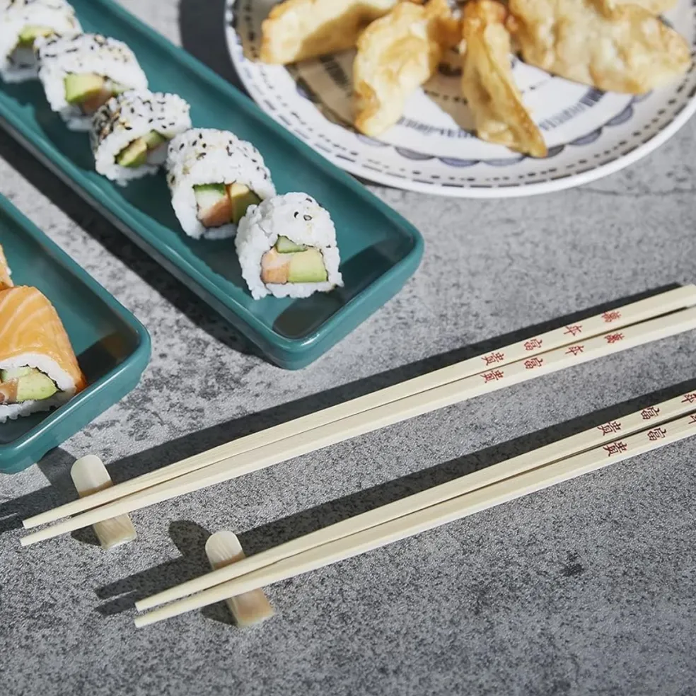 Set de 8 palillos de bambú Ken Hom