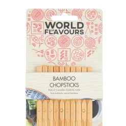 Set de 5 palillos de bambú KitchenCraft