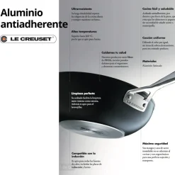 Set de 6 piezas aluminio antiadherente Le Creuset