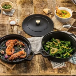 Set de 4 piezas de hierro fundido apilables Staub