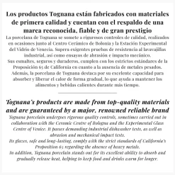 Set de 8 piezas de porcelana para Sushi Tognana