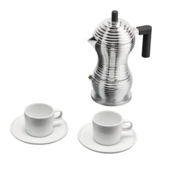 Set de 5 piezas para el café con cafetera Pulcina Alessi