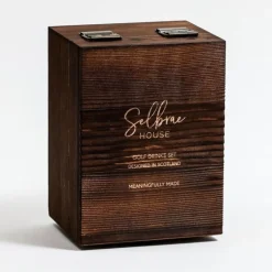 Set de 5 piezas para whisky y licores con caja de madera Selbrae