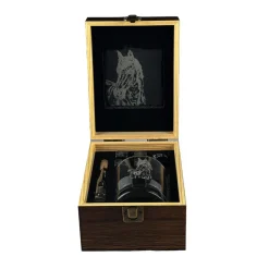 Set de 5 piezas para whisky y licores con caja de madera Selbrae