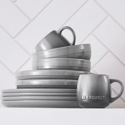 Set de 4 platos cerámicos Coupe Le Creuset