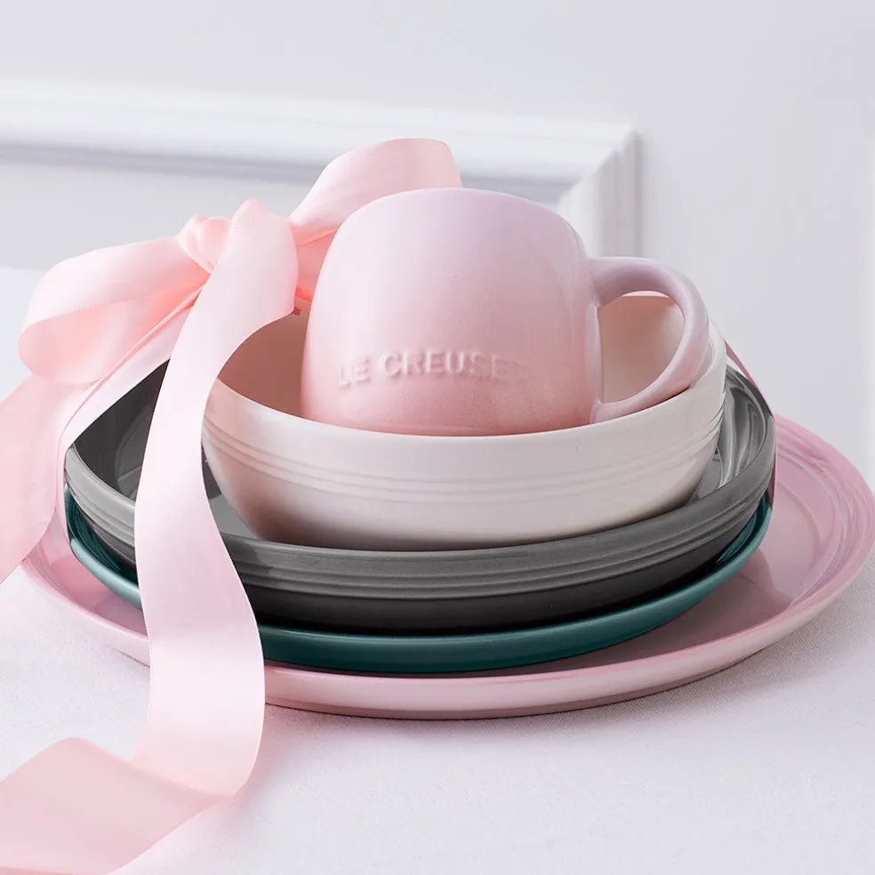 Set de 4 platos cerámicos Coupe Le Creuset