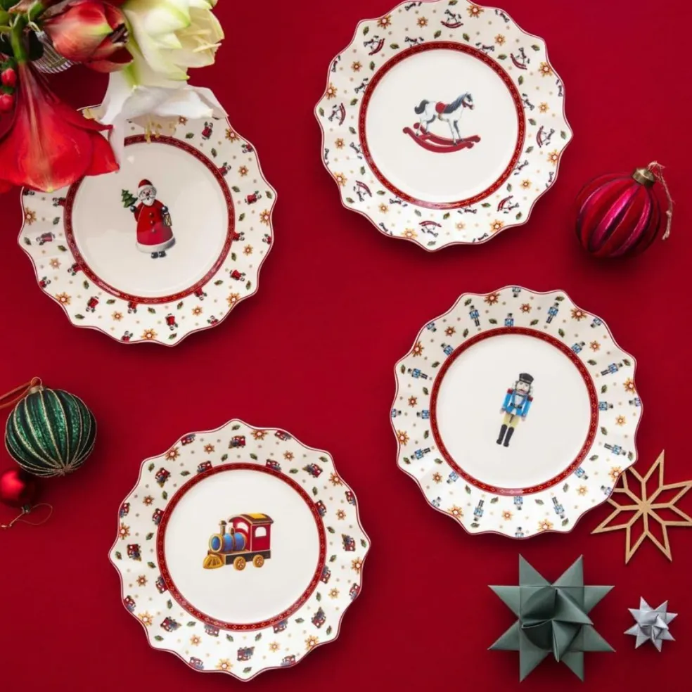 Set de 4 platos de porcelana Toy's Delight Villeroy & Boch