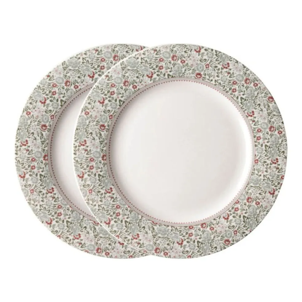 Set de platos de porcelana Wild Clematis Laura Ashley