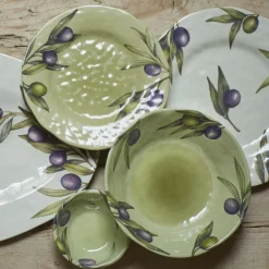 Set de 2 platos hondos de melamina Olyvia Rose & Tulipani
