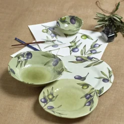 Set de 2 platos hondos de melamina Olyvia Rose & Tulipani