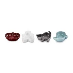 Set de 4 platos mini cerámicos ¡Edición Especial Halloween! Le Creuset