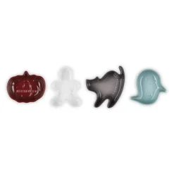 Set de 4 platos mini cerámicos ¡Edición Especial Halloween! Le Creuset
