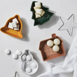 Set de 4 platos mini cerámicos ¡Edición Especial Navidad! Le Creuset