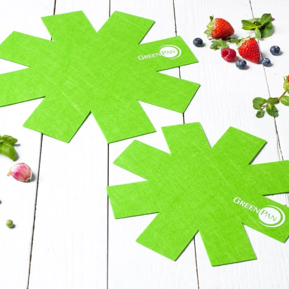 Set de 2 protectores de sartenes Protective GreenPan