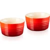 Set de 2 ramequines cerámicos cereza Le Creuset