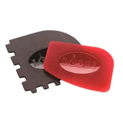 Set de 2 raspadores de silicona para sartenes Lodge