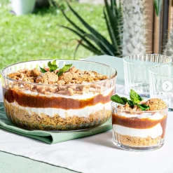 Set de 3 recipientes de cristal con tapa Frigoverre Bormioli Rocco