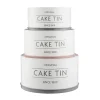 Set de 3 recipientes para tartas Mason Cash