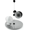 Set de salero y pimentero de acero inoxidable Lilliput Alessi