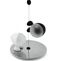 Set de salero y pimentero de acero inoxidable Lilliput Alessi