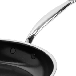 Set de 2 sartenes cerámicas con exterior de acero inoxidable Geneva GreenPan