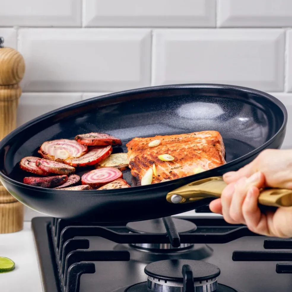 Set de 2 sartenes cerámicas Padova Reserve Black GreenPan
