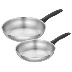 Set de 2 sartenes de acero inoxidable Classic Kuhn Rikon