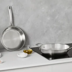 Set de 2 sartenes de acero inoxidable Tricapa 3-PLY Le Creuset