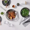 Set de 3 sartenes de acero inoxidable Tricapa 3-PLY Le Creuset