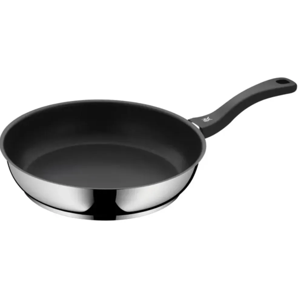 Set de sartén inox y sartén antiadherente con exterior inox Devil WMF
