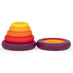 Set de 5 tapas de silicona para alimentos y recipientes Food Huggers