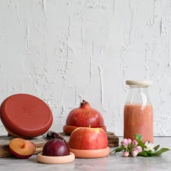Set de 5 tapas de silicona para alimentos y recipientes Food Huggers