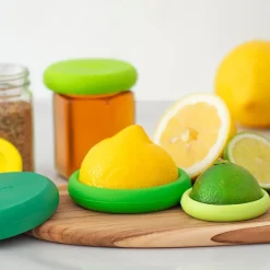 Set de 2 tapas de silicona para cítricos Food Huggers
