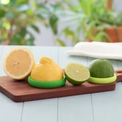 Set de 2 tapas de silicona para cítricos Food Huggers