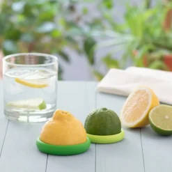 Set de 2 tapas de silicona para cítricos Food Huggers