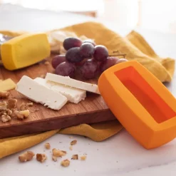 Set de 4 tapas de silicona para queso y mantequilla Food Huggers