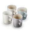 Set de 4 tazas cerámicas Calm Le Creuset