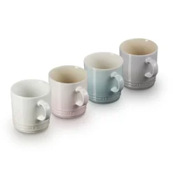 Set de 4 tazas cerámicas Calm Le Creuset