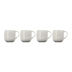 Set de 4 tazas cerámicas Coupe Le Creuset