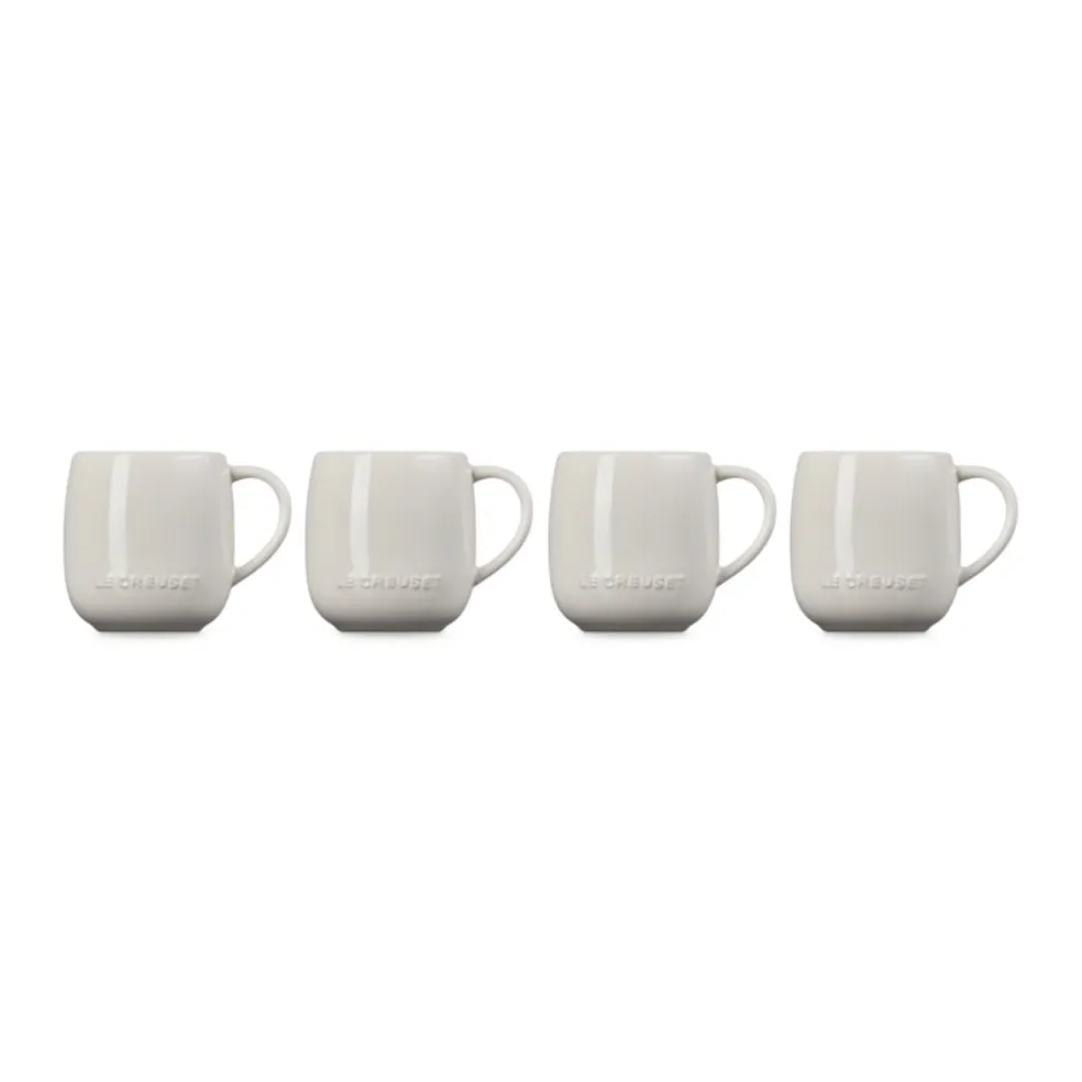 Set de 4 tazas cerámicas Coupe Le Creuset