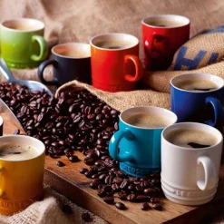 Set de 6 tazas cerámicas 200ml Arcoíris Le Creuset