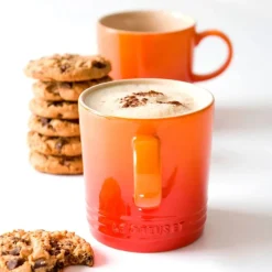Set de 6 tazas cerámicas tipo Mug 350ml Arcoiris Le Creuset
