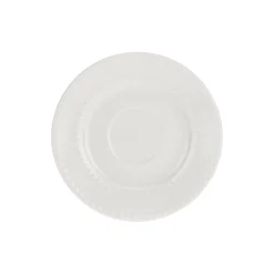 Set de 6 tazas con plato de porcelana Collina La Porcellana Bianca