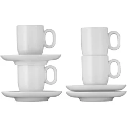 Set de 2 tazas con 2 platos Barista WMF