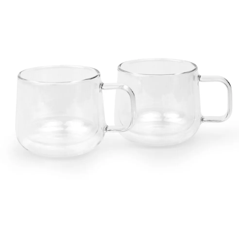 Set de 2 tazas de cristal de doble pared Merano Bredemeijer