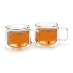 Set de 2 tazas de cristal de doble pared Merano Bredemeijer