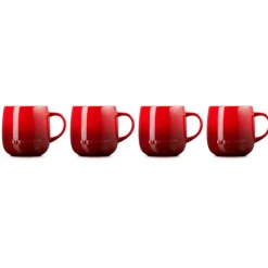 Set de 4 tazas 380 ml Coupe Le Creuset